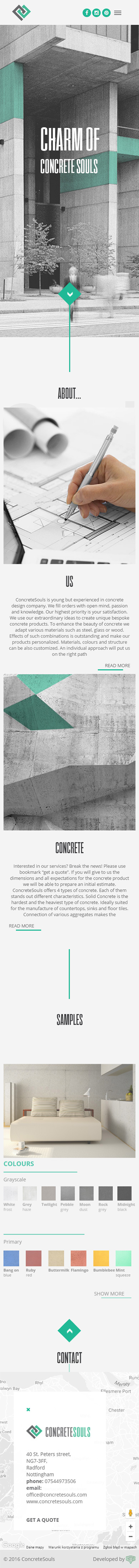 Concrete Souls - wizualizacja